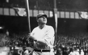 What was Babe Ruth's career-high single-season home run total?