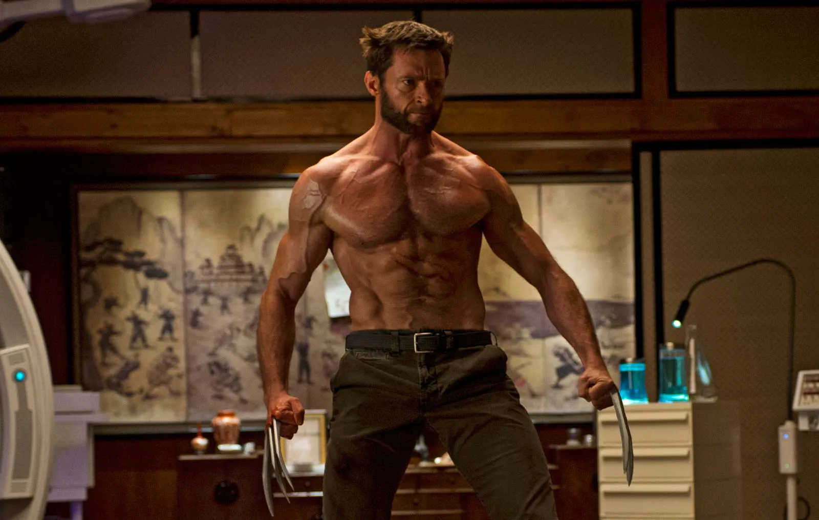 What is the name of the actor who portrayed Wolverine in the X-Men movies?