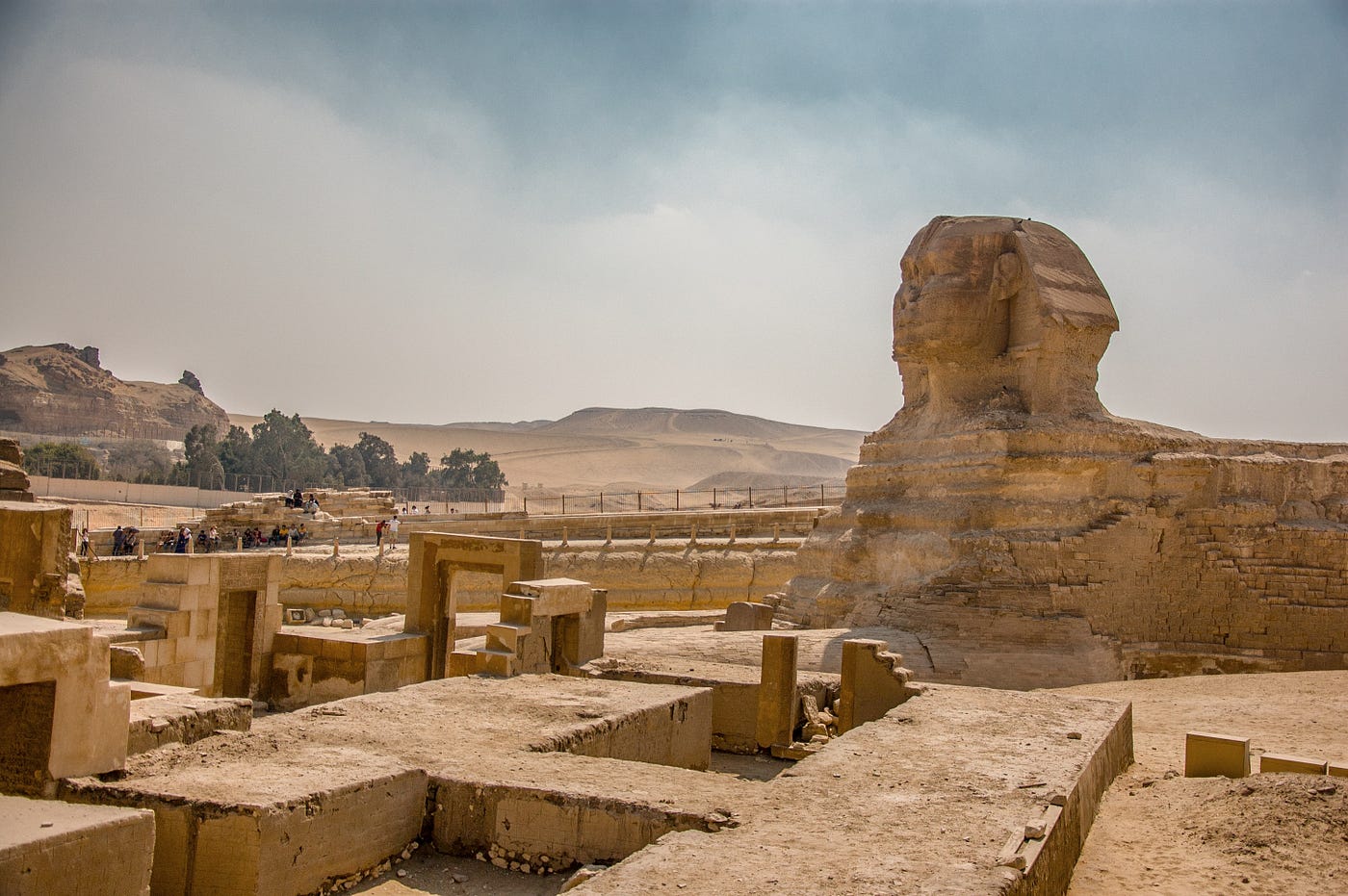 Which ancient city is located near Cairo?