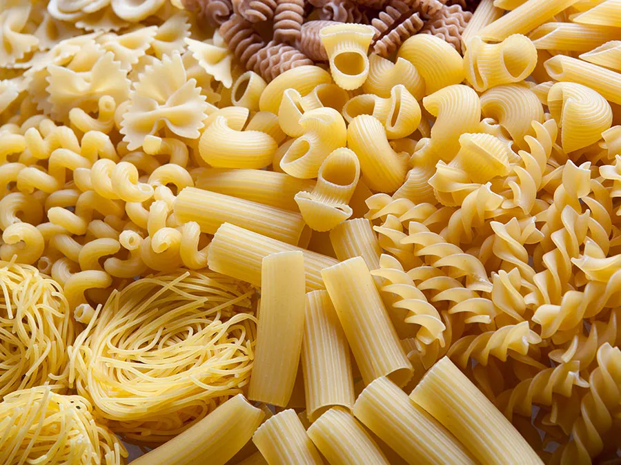 Which pasta shape is large and tubular?
