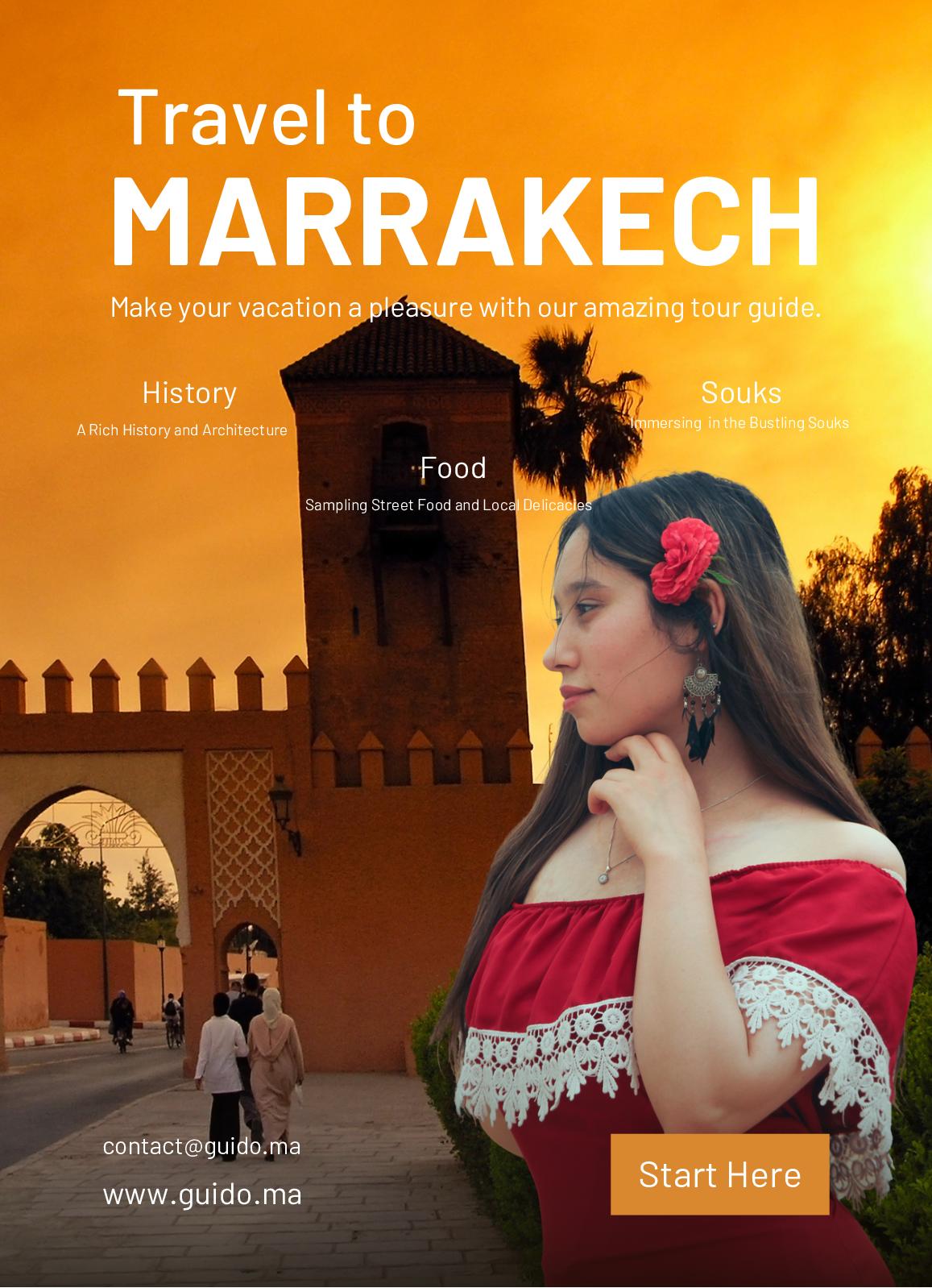 Which famous film was partially shot in Marrakech?