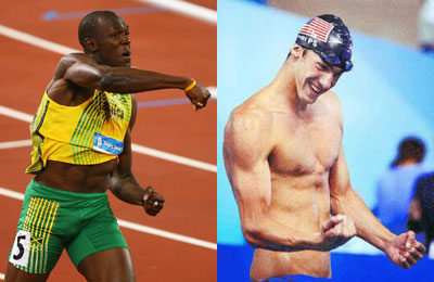 Which sprinter won the gold medal in the 200-meter event at the 1996 Olympics?