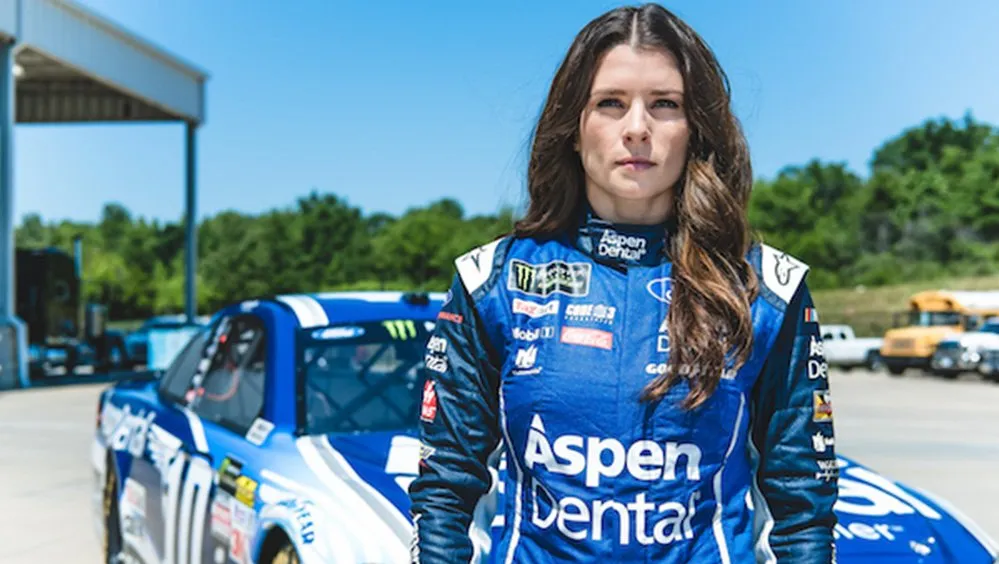 What was the highest position Danica Patrick achieved in the NASCAR Xfinity Series?