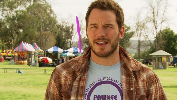 Which Marvel Cinematic Universe film marked Chris Pratt's first appearance as Peter Quill/Star-Lord?