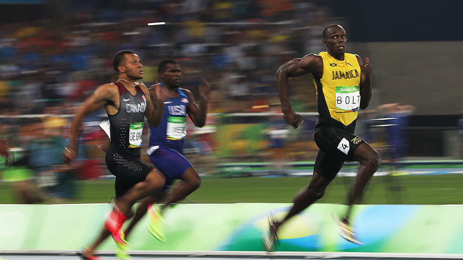 What is the significance of Usain Bolt's victory pose?