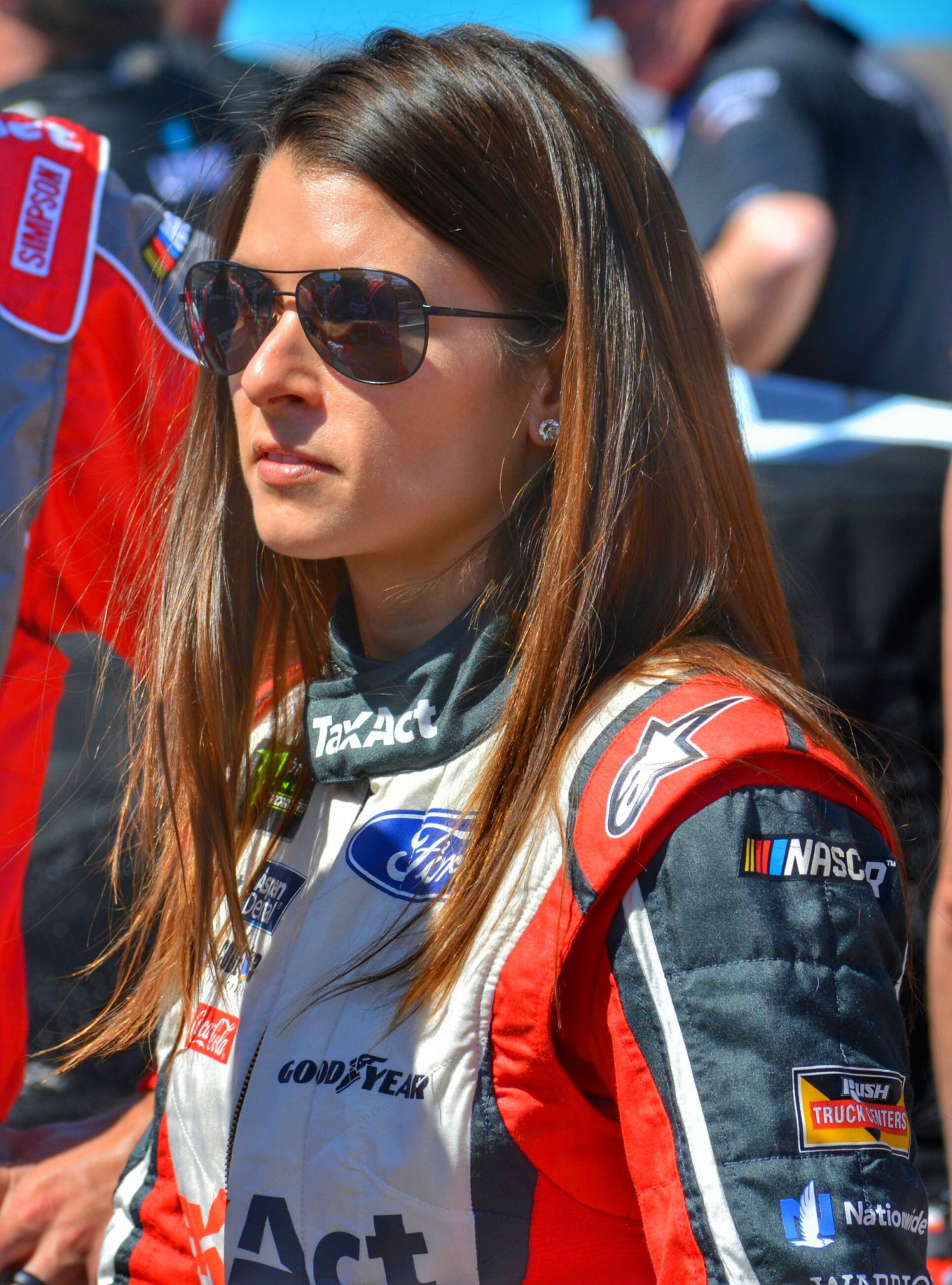 What was the name of the racing series Danica Patrick competed in before joining the IndyCar Series?