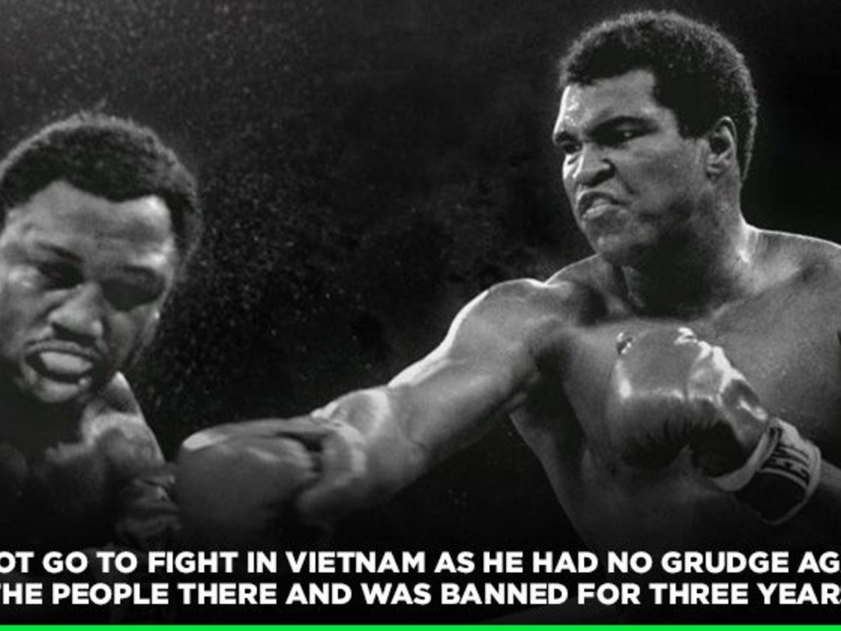 Muhammad Ali is considered one of the greatest athletes of all time. Which sport did he excel in?