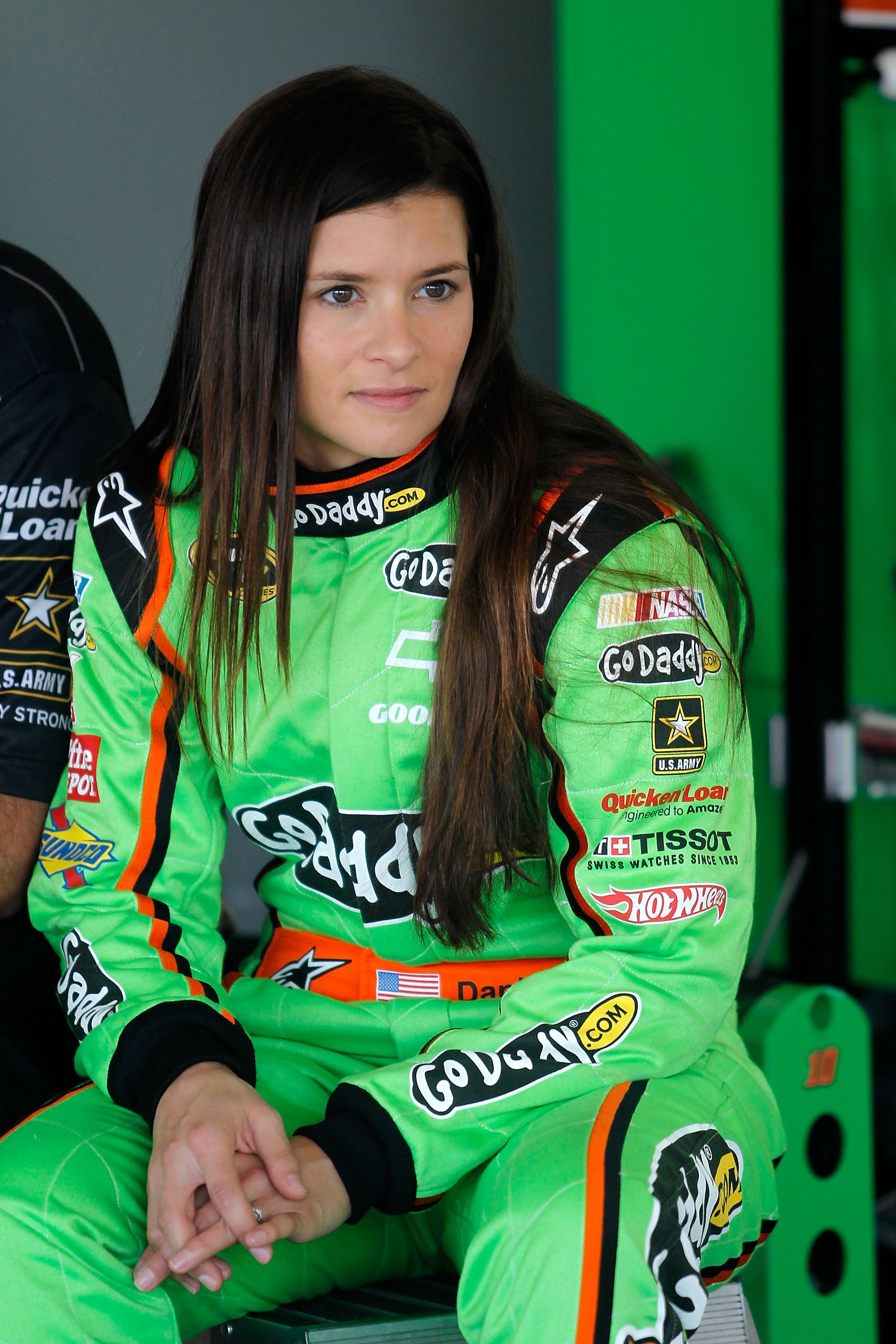 How many top-five finishes did Danica Patrick achieve in the IndyCar Series?