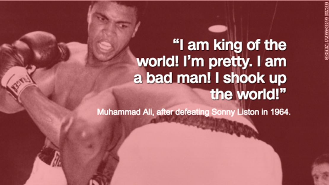 Which boxer did Muhammad Ali have a famous rivalry with?