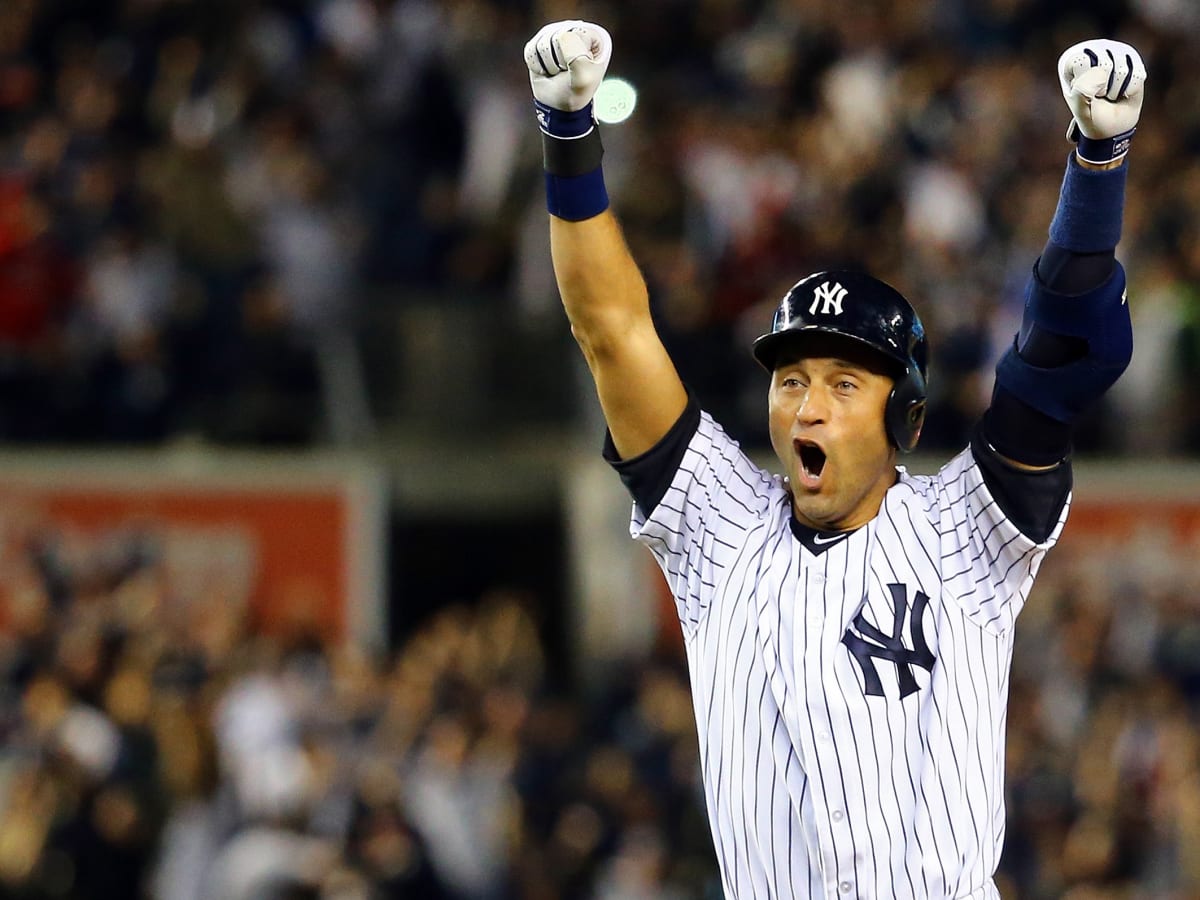 Which team did Derek Jeter play against in his final MLB game?
