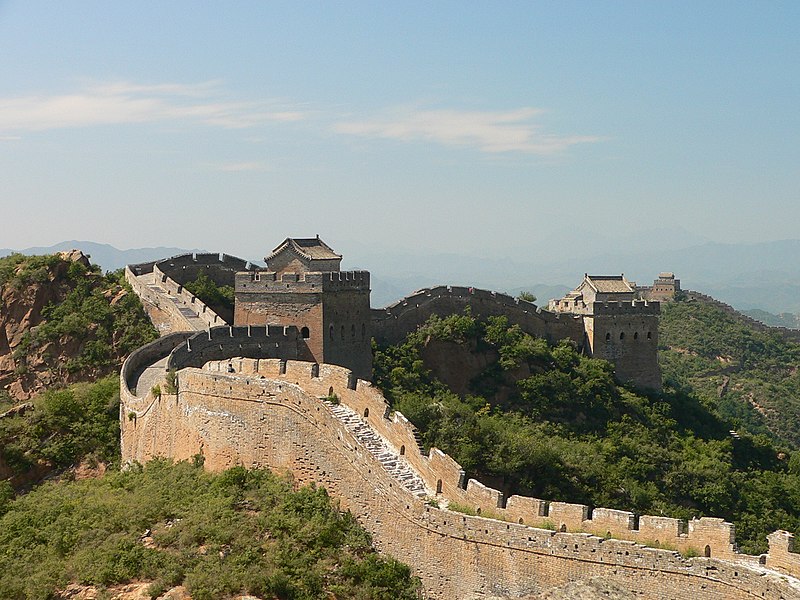 How long did it take to build the Great Wall of China?