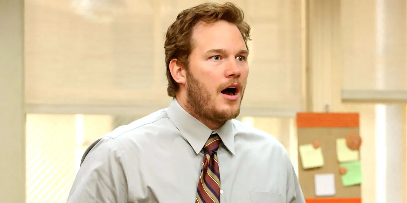In which TV show did Chris Pratt gain popularity for his role as Andy Dwyer?