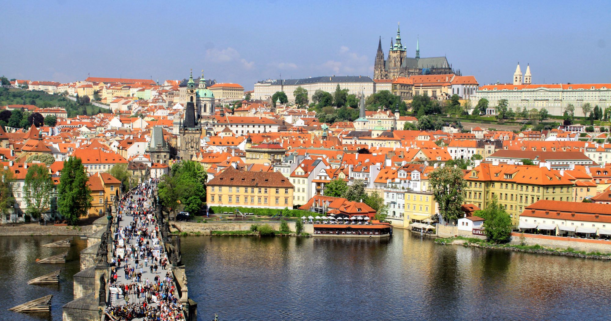 Which famous composer was born in Prague?