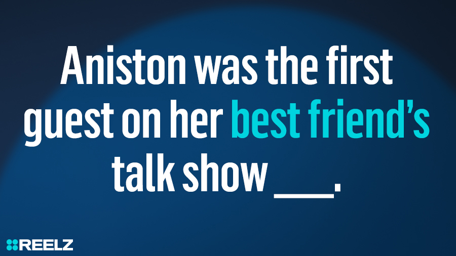 Which character did Jennifer Aniston play in the TV show Friends?