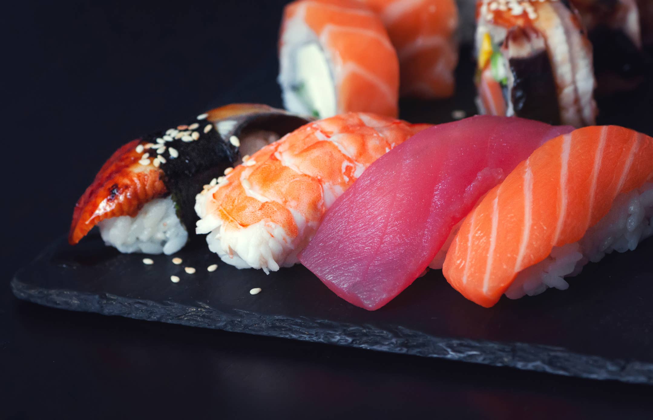 What is the term for the small dish of soy sauce served with sushi?