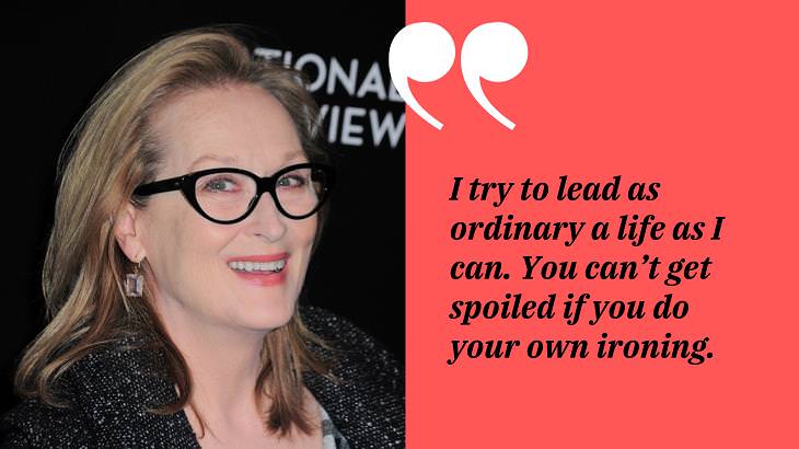 Which film did Meryl Streep receive her first Best Actress Academy Award for?