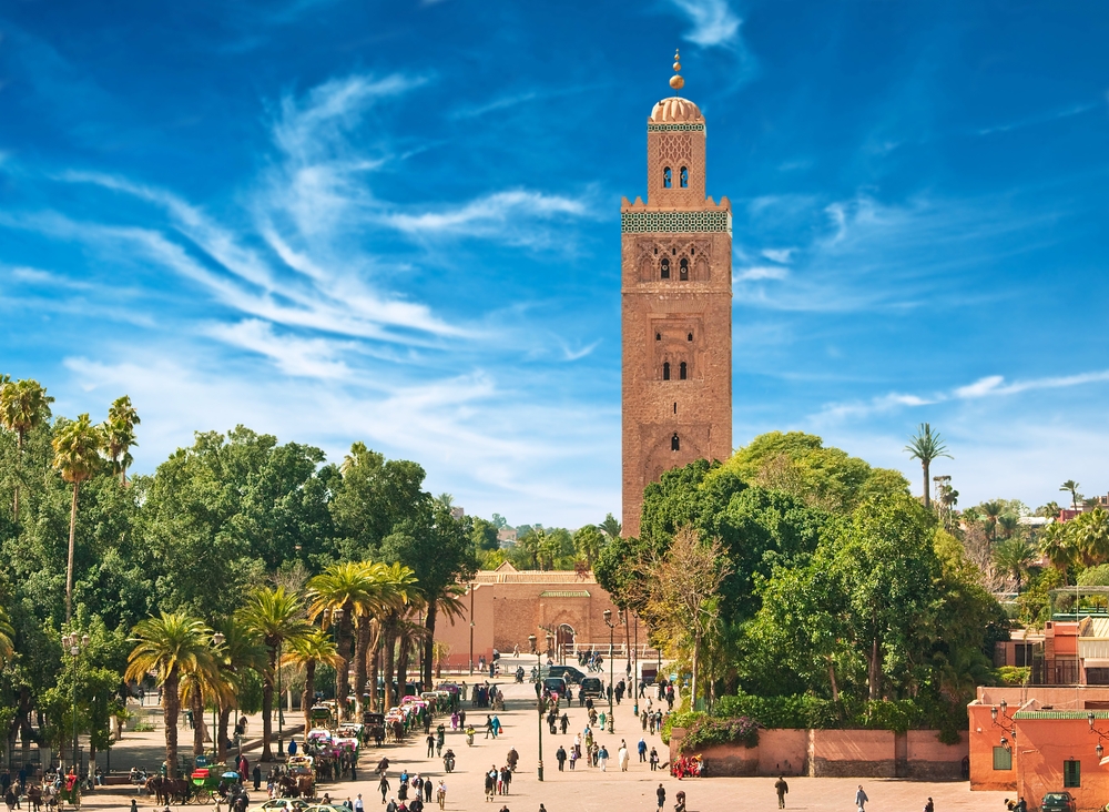 Which famous American writer lived in Marrakech during the 1950s and 1960s?