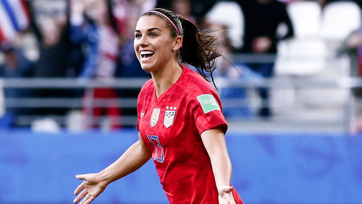 How many goals did Alex Morgan score in the 2019 FIFA Women's World Cup?