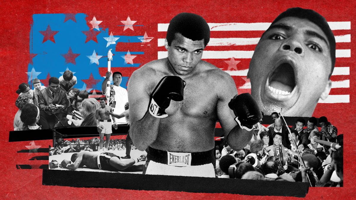 Muhammad Ali was known for his outspokenness and activism. Which civil rights leader did he align himself with?
