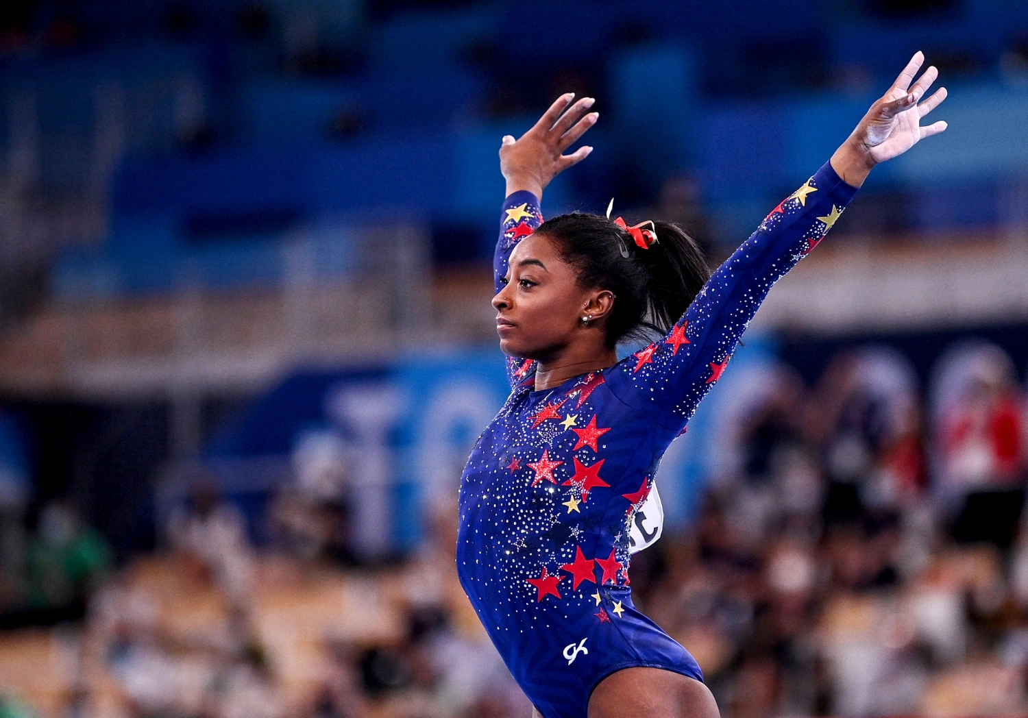 Simone Biles has a condition that affects her balance and spatial awareness. What is it called?