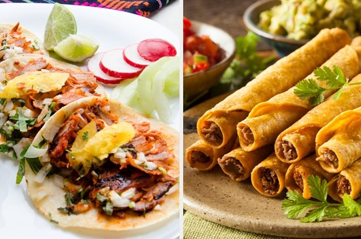 What is the name of the popular taco filling made from seasoned ground beef?