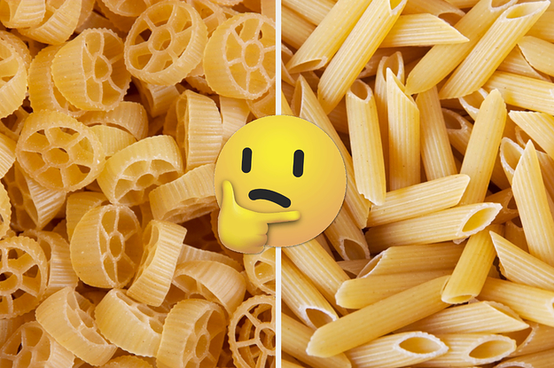 Which pasta shape is shaped like a small wagon wheel?
