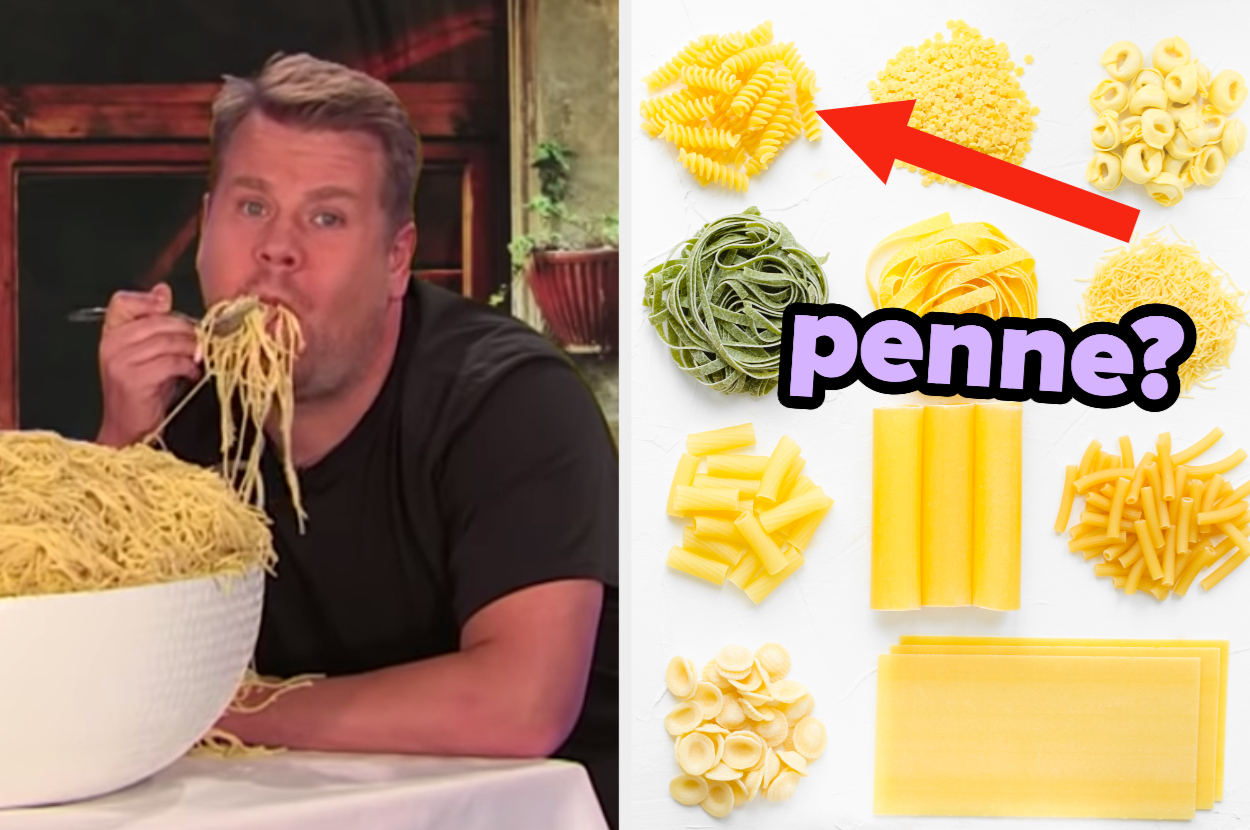 Which pasta shape is short and tube-shaped?