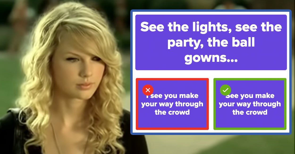 Which Taylor Swift song includes the lyrics 'I think about that day, I left him at a Greyhound station'?