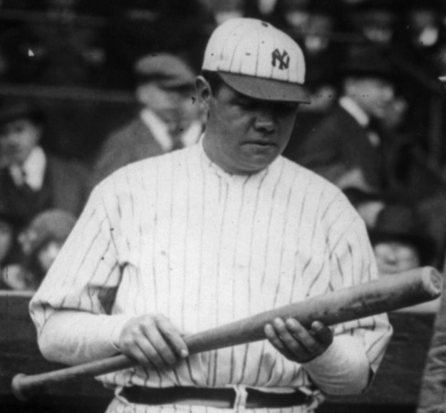 What was Babe Ruth's career-high single-season RBI total?
