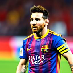 Which player did Lionel Messi succeed as Barcelona's captain?