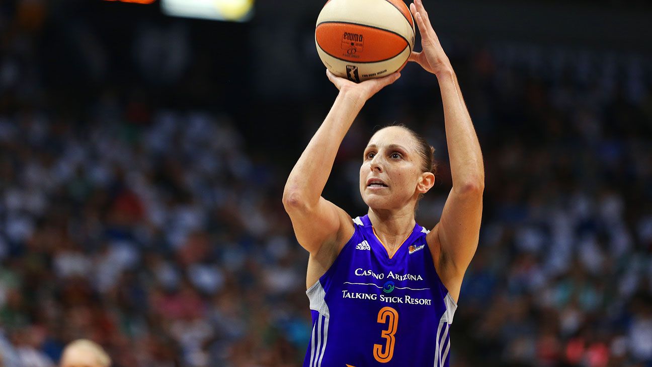 Which award has Diana Taurasi won the most times in her WNBA career?