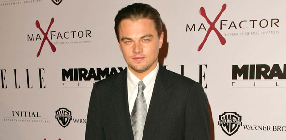Which film marked Leonardo DiCaprio's feature film debut?