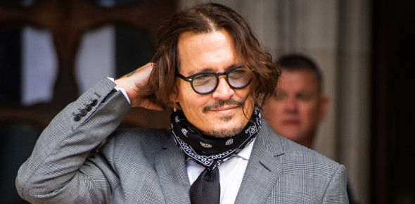 In which year did Johnny Depp make his film debut?