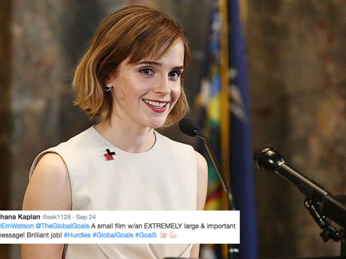 Which film did Emma Watson star in alongside Tom Hanks?