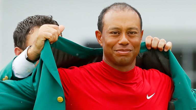 How many times has Tiger Woods won the PGA Championship?