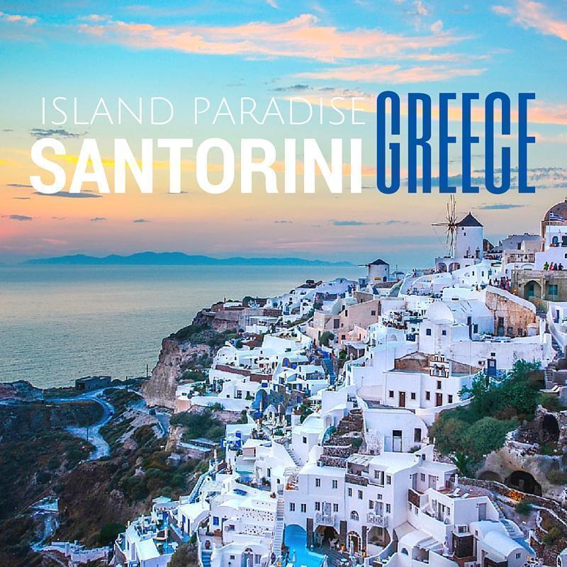 Which famous Greek poet expressed his admiration for Santorini in his works?