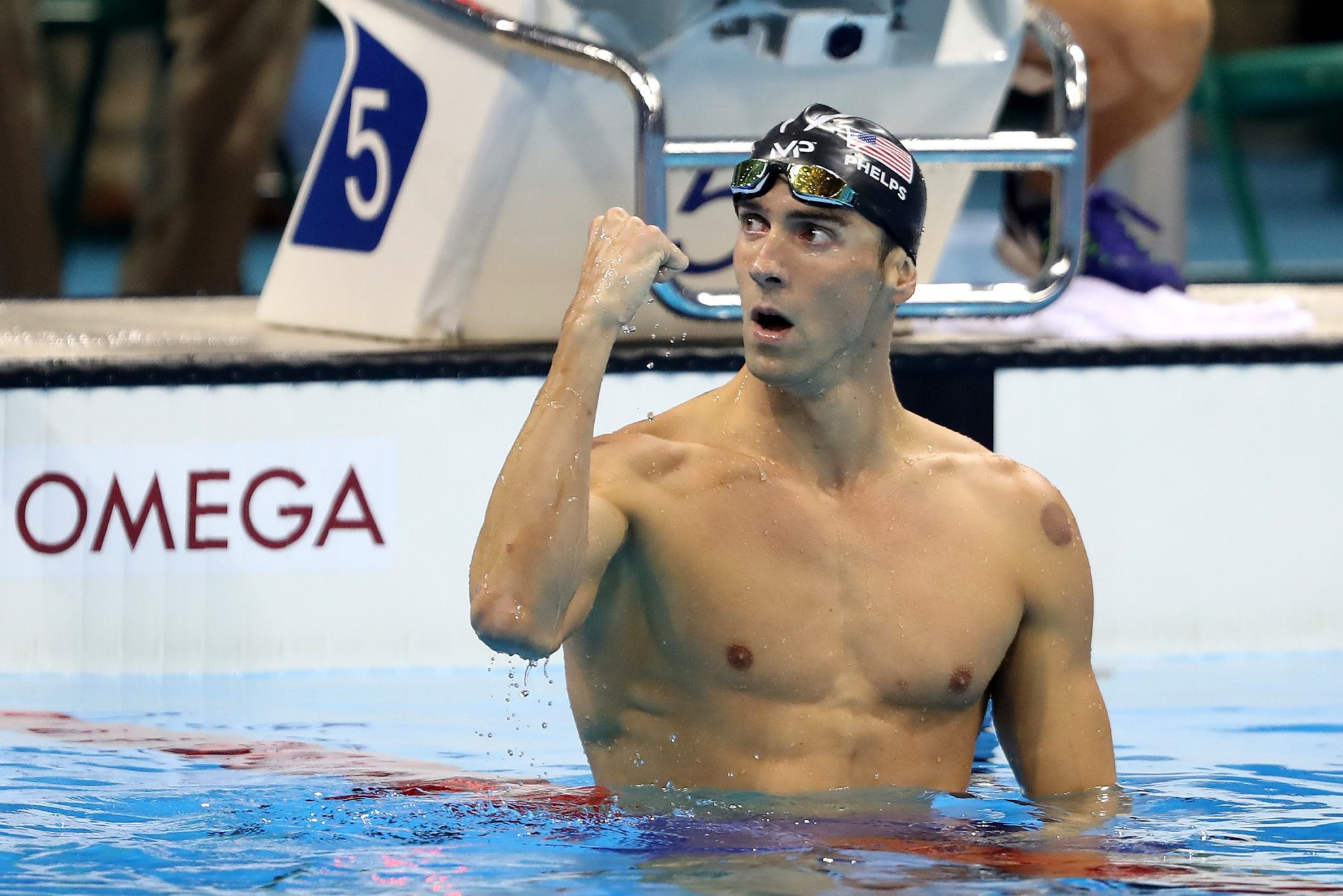 Which Olympic Games did Michael Phelps announce his retirement?