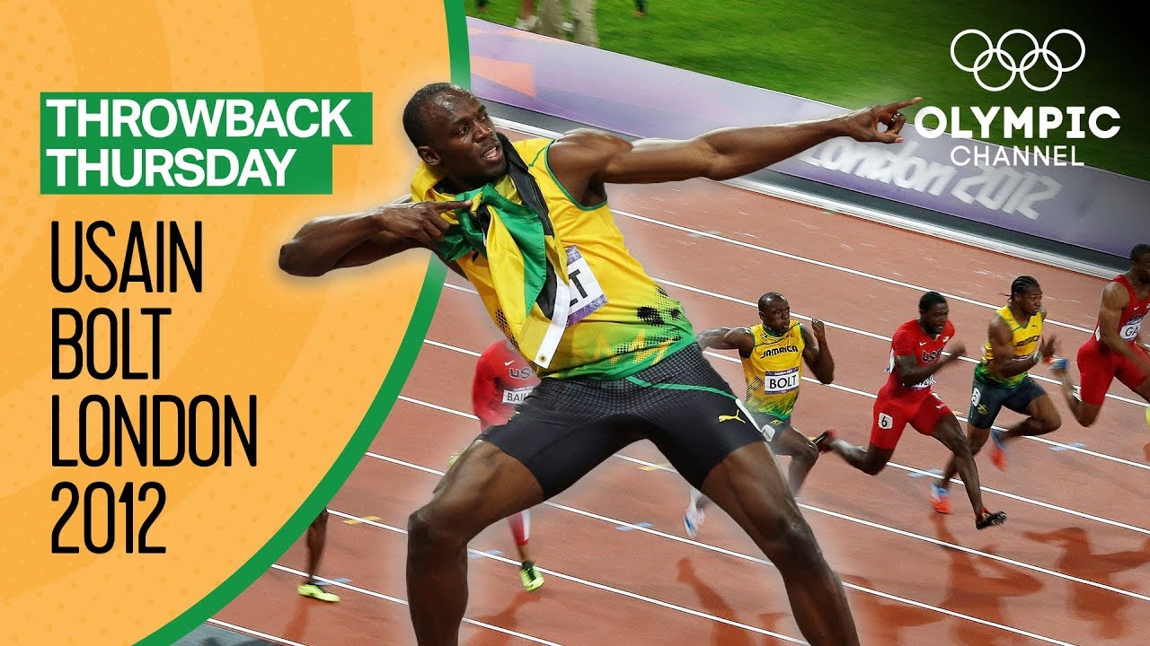 In which city did Usain Bolt break the world record for the 100-meter sprint?