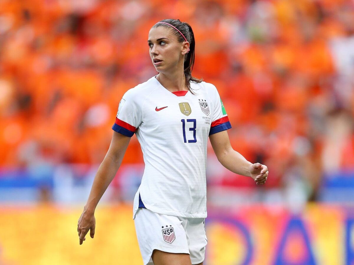 How many goals did Alex Morgan score in the 2016 Rio Olympics?